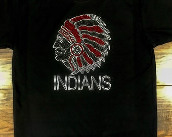 cleveland indians bling shirts