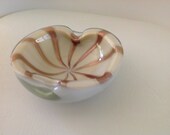 Alfredo Barbini circus tent pinwheel pinch bowl