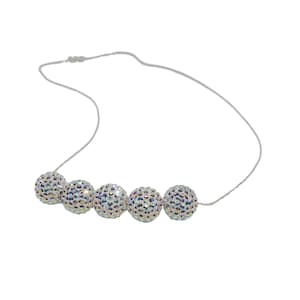 Glitterball Statement Disco Necklace