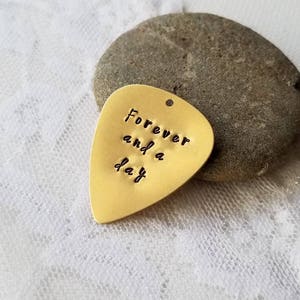 Guitar Pick, Personalized Pick, Custom Pick, Gift for Men, Gift For Dad, Customized Plectrum, Music Lover, Hand Stamped Pick, Guitarist Gift image 8