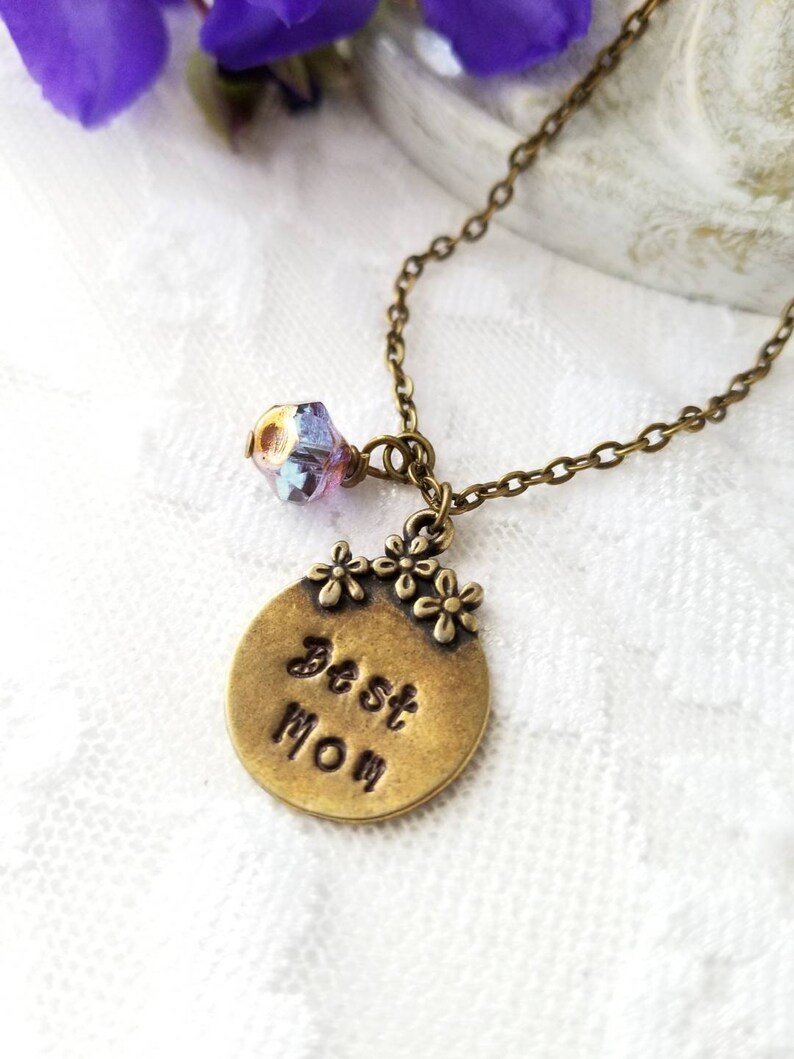 Mama Bear Necklace Mama Bear Jewelry New Mom Necklace Baby Etsy