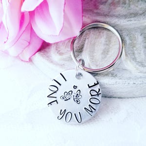 Love Monster, Long Distance Keychain, BFF Keychain, Love Keychain, Mothers Day Gift, I Love You Gift, Me Luv You, Mother's Day Gift From Kid image 5