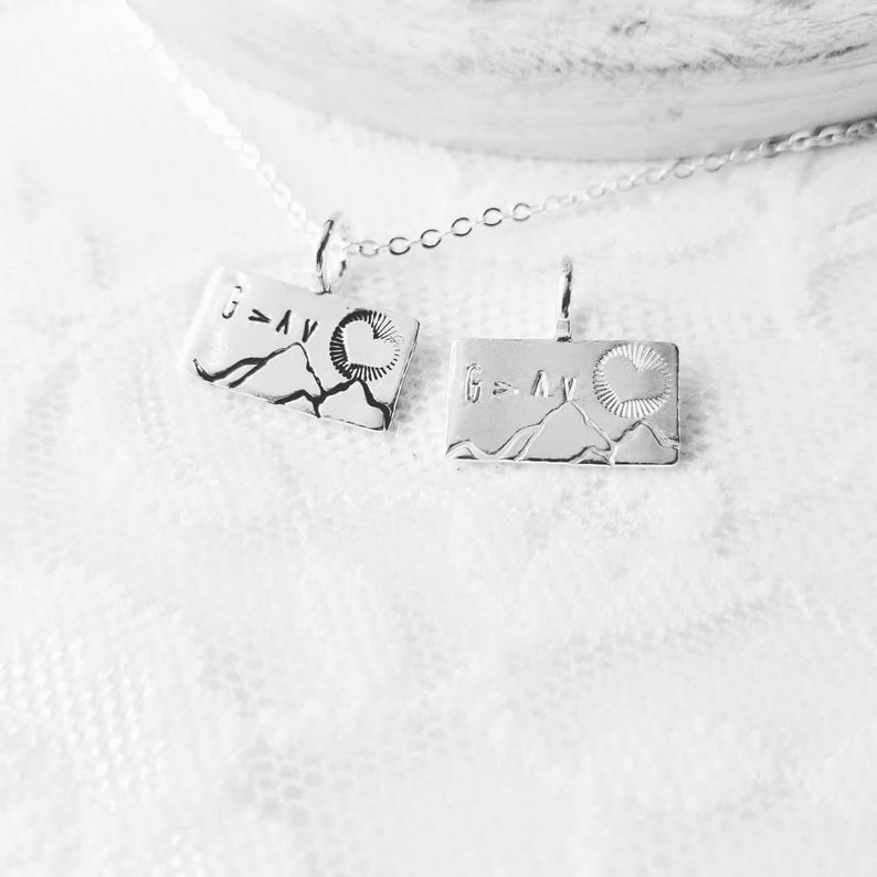 Worry Stone, Faith Worry Coin, Pocket Pebble, Hand Cast Pewter, Inspirational Word, Hand Stamped Stone, Encouragement Gift, Gifts Under 15 image 5