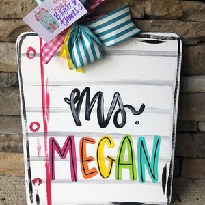 Teacher Door Hanger Classroom Sign