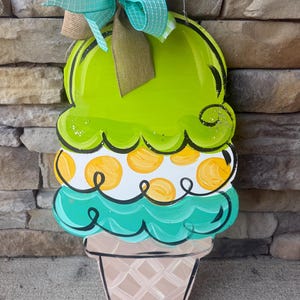 Summer door hanger | popsicle door-hanger | summer door sign| Ice Crean