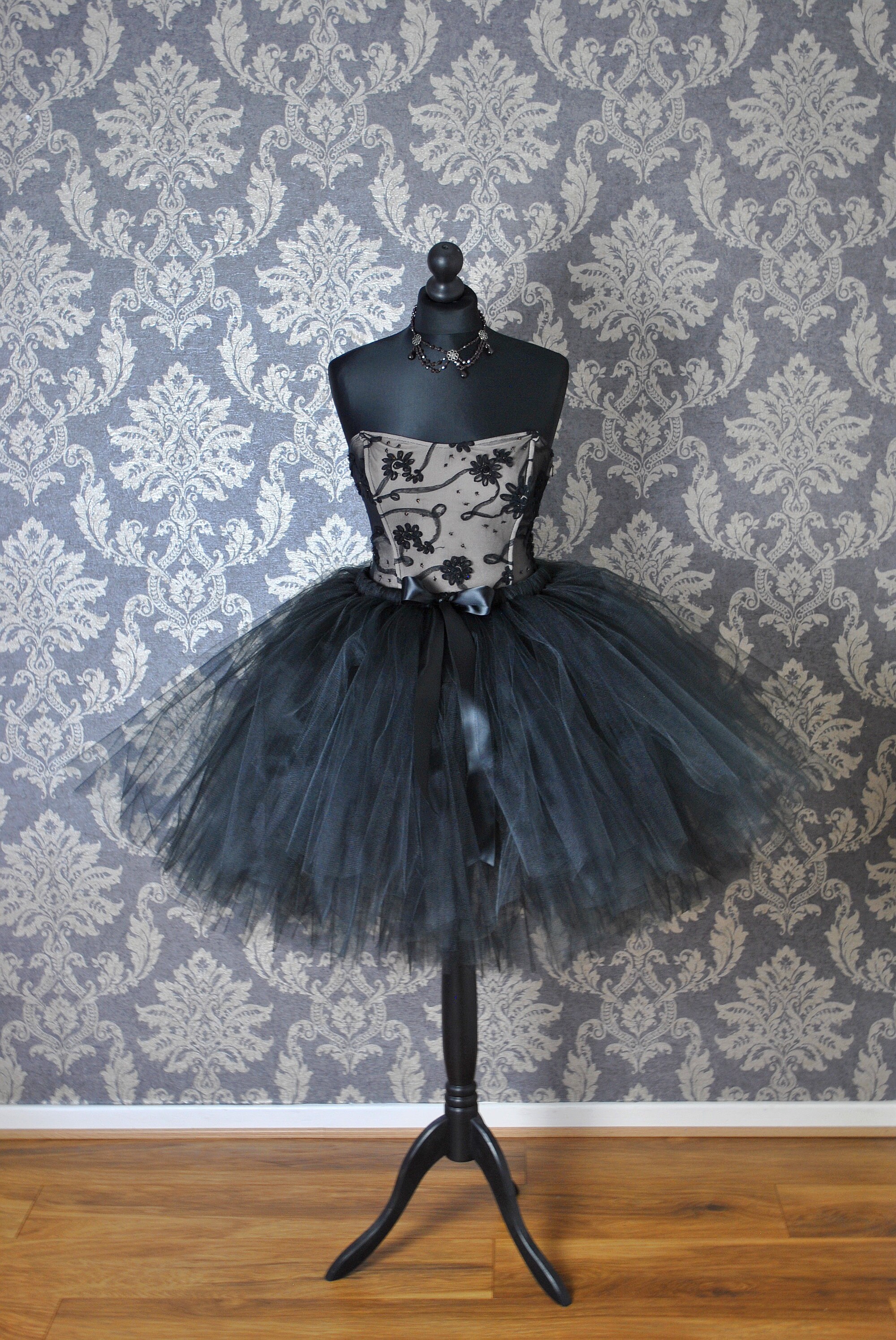 Black Tutu Adult Tutu Adult Black Tutu Women Tulle Skirt | Etsy