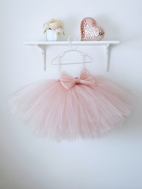 Blush pink top tutu skirt