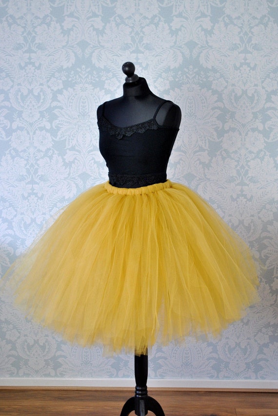 gold tutu dress for adults