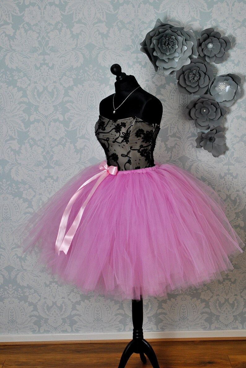 dusty pink tutu skirt