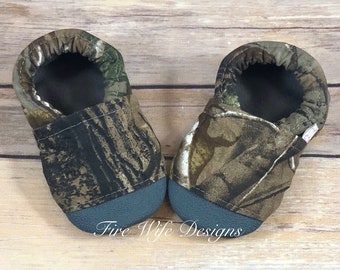 baby camouflage shoes