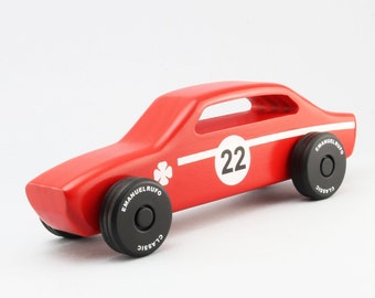 HANDMADE wooden toy car - CL 22 classic car - Inspired by one of the most beautiful Italian classic cars