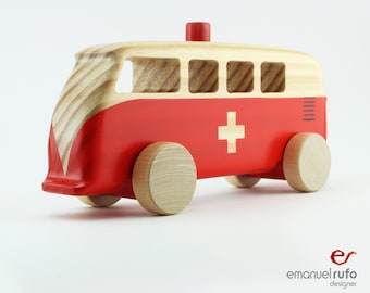 Wooden Toy Cars