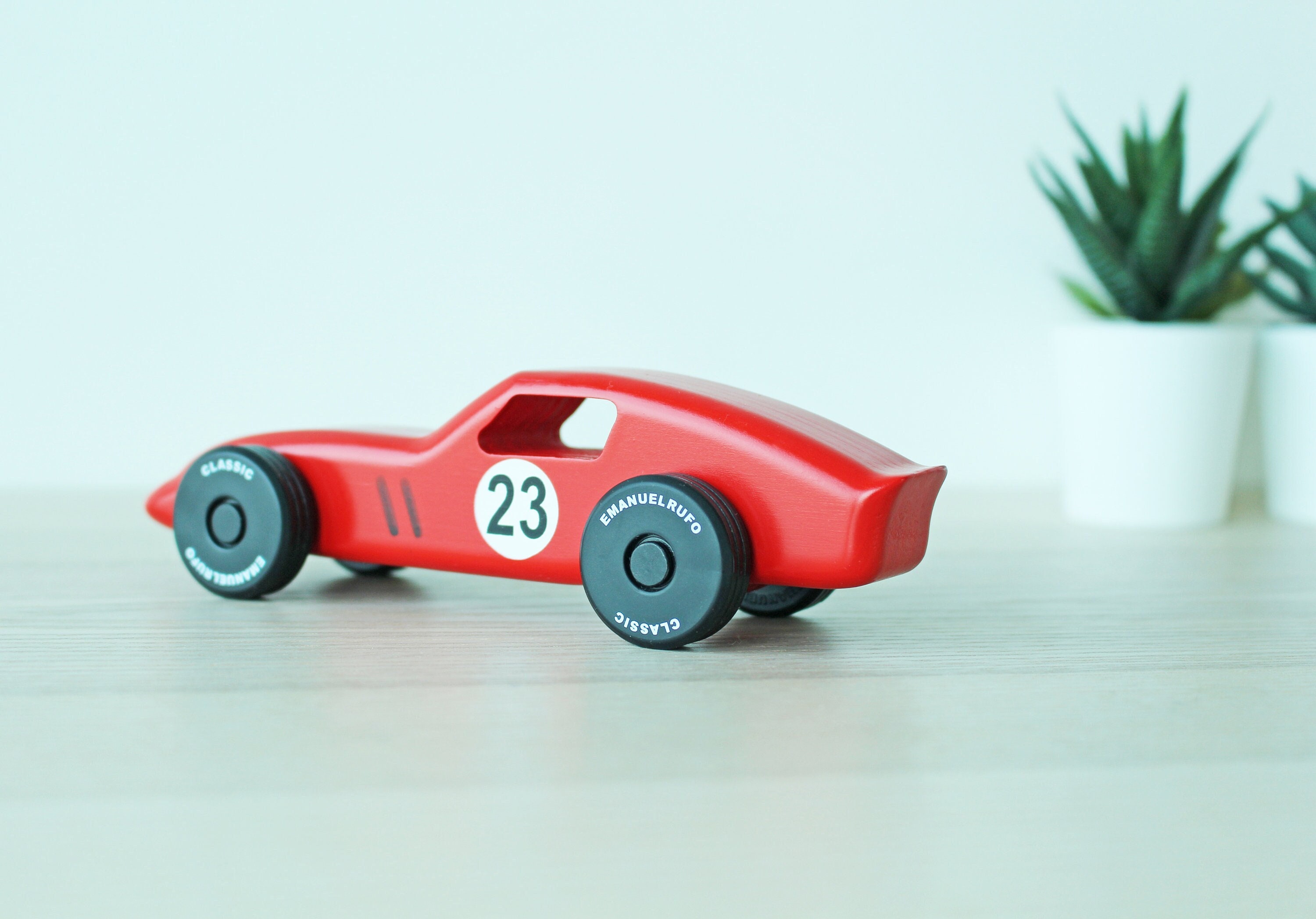 Personalized Wooden Toy Car Gift For Boys HandCrafted Toy CL