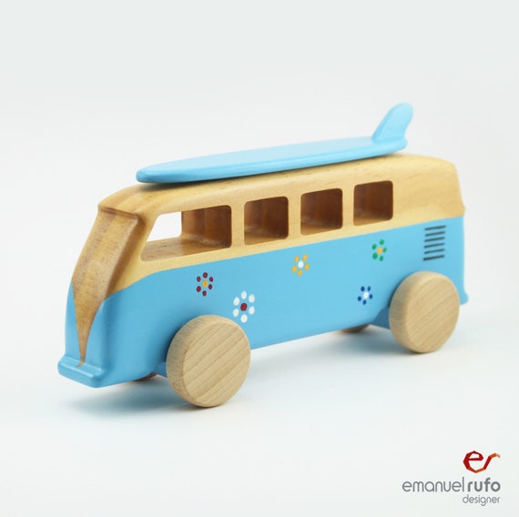 wooden camper van toy