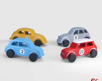 Wooden Toy Car Sets