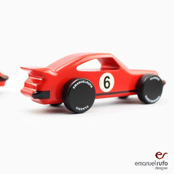 red race car toy