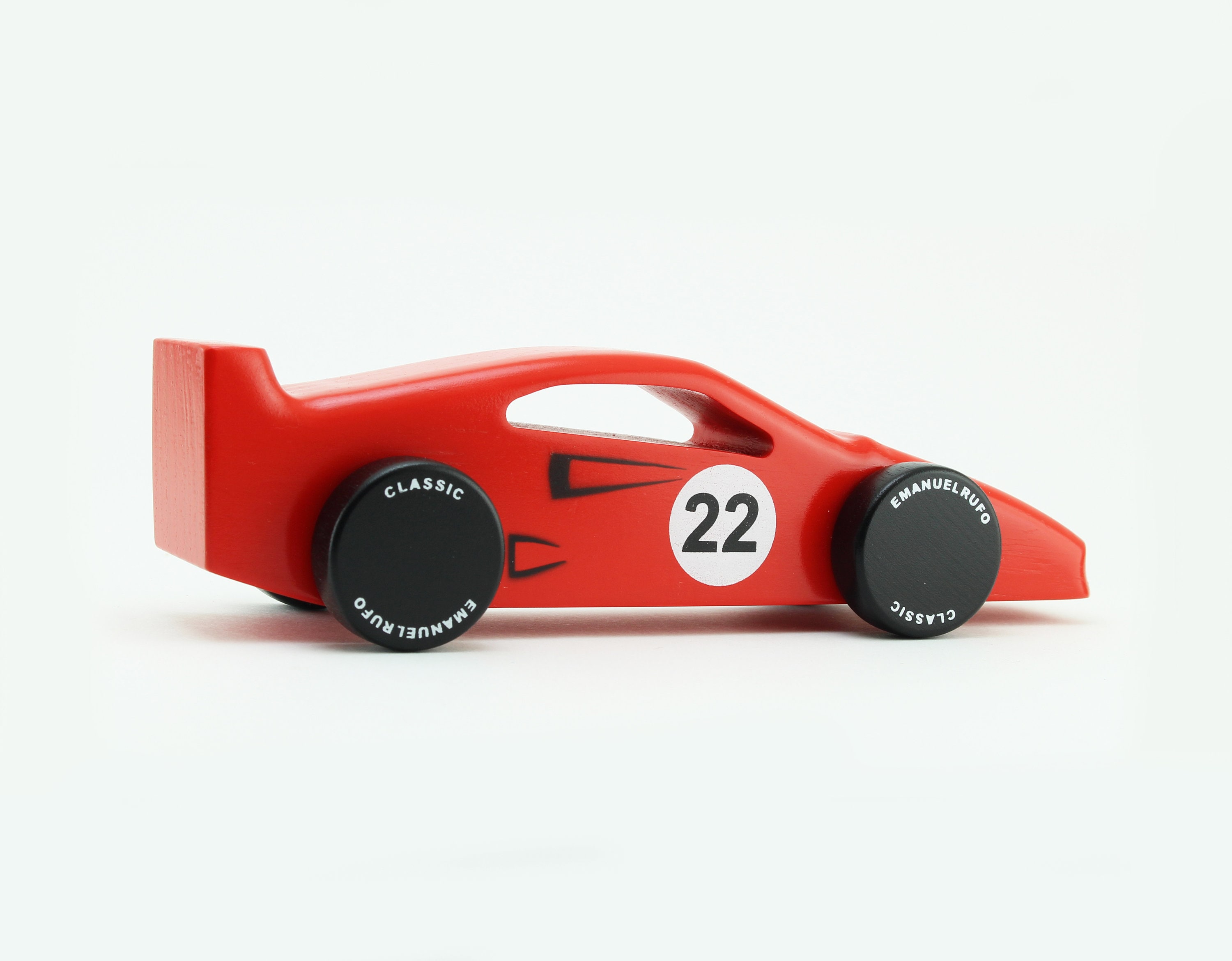 Personalized Wooden Toy Sports Car Gift For Boys, Kids Handmade Toy