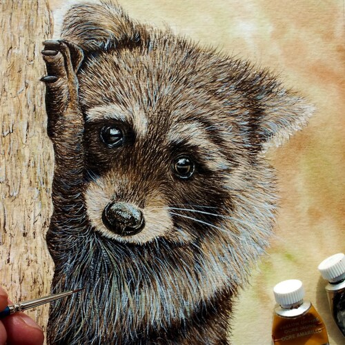 How To Paint Realistic Fur In Watercolor How To Paint Realistic Fur In Watercolor