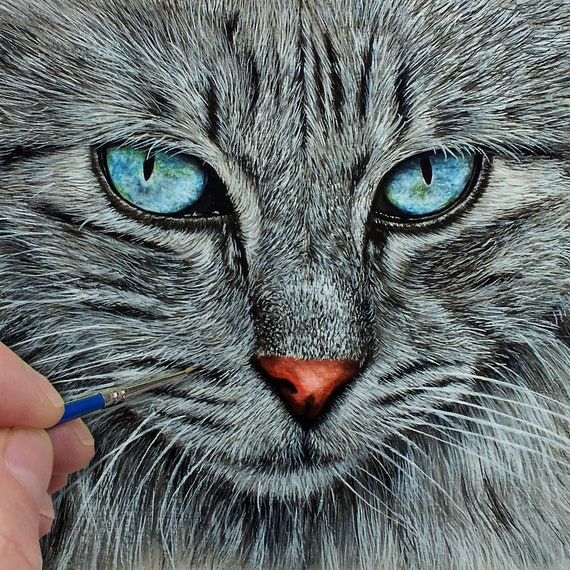 How To Paint Cat Fur at Gilbert Nunez blog