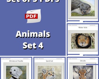 5 Animal Painting Lessons, Learn to Paint Realistic Wildlife in Watercolour