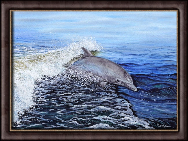 Henri Womer イルカの絵画 Henri Womer イルカの絵画 Henri Womer イルカの絵画 Henri