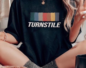 Turnstile T-shirt - Rock Music Band Merch - Turnstile Tee - Step to Rhythm - Turnstile Merch - Unisex Rocker Clothing