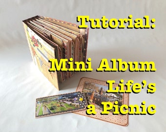 Tutorial #2: Interactive pocket style mini album 'Life's a Picnic'