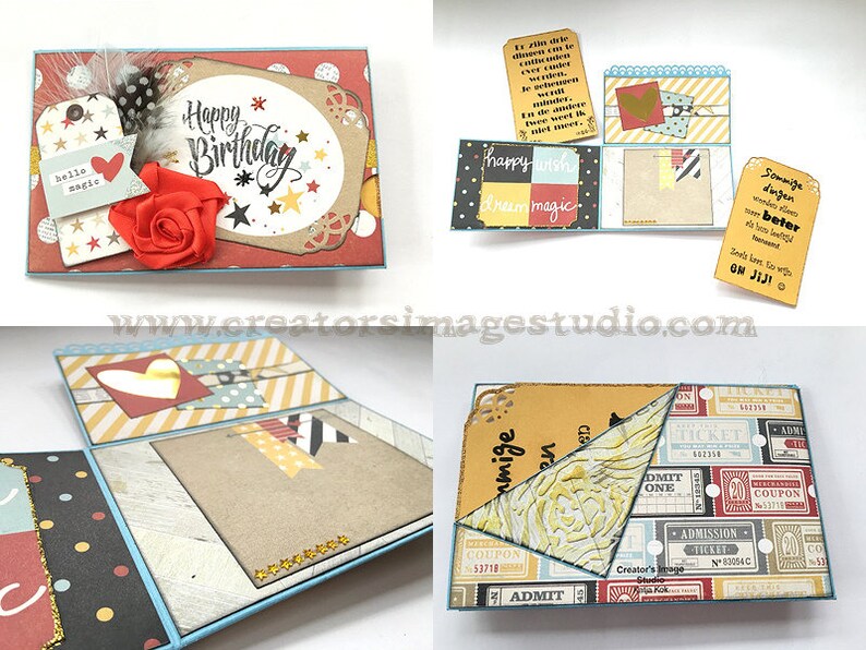 Tutorial 6: Interactive Pocketstyle Card 'Spring Sentiments' afbeelding 7