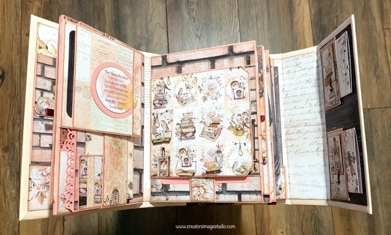 Tutorial Nr. 50: Dear Diary Gatefold-Album Mini-Folio-Bonusprojekt Bild 3