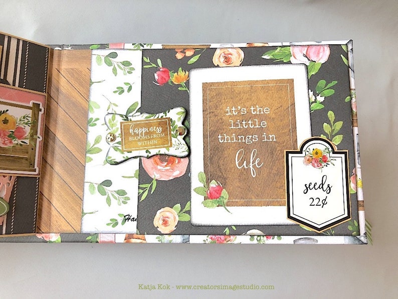 Tutorial 38: Double Take a mini album for 4x6 pictures image 10