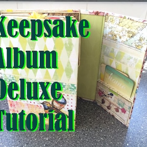 Tutorial 10: Keepsake Album Deluxe 'Springtime Dreams' afbeelding 1