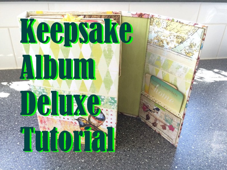 Tutorial 10: Keepsake Album Deluxe 'Springtime Dreams' afbeelding 1