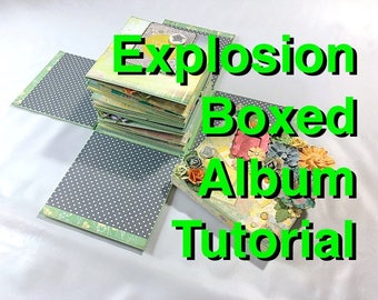 Tutorial #28: Explosion Box Mini Album 'Hidden Treasures'