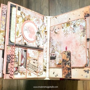 Tutorial 50: Dear Diary Gatefold Album Mini Folio Bonus Project image 5