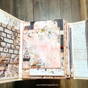 Tutorial 50: Dear Diary Gatefold Album Mini Folio Bonus Project image 2