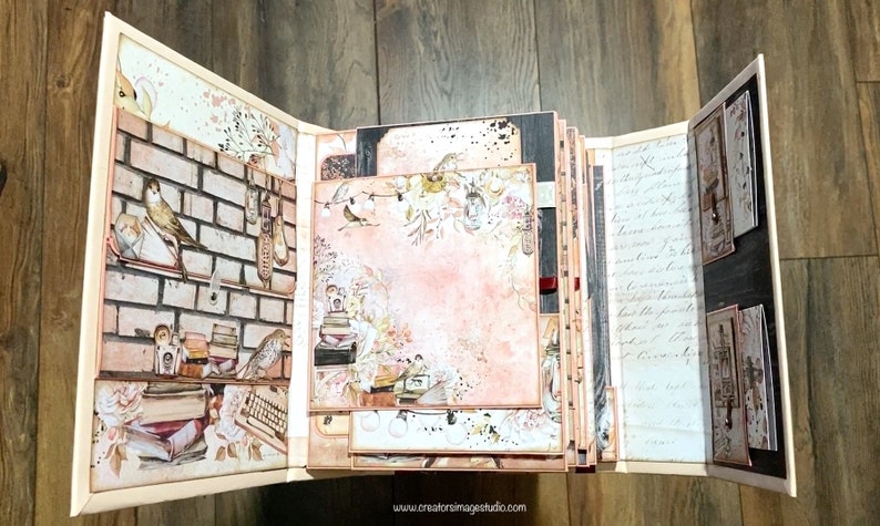 Tutorial Nr. 50: Dear Diary Gatefold-Album Mini-Folio-Bonusprojekt Bild 2