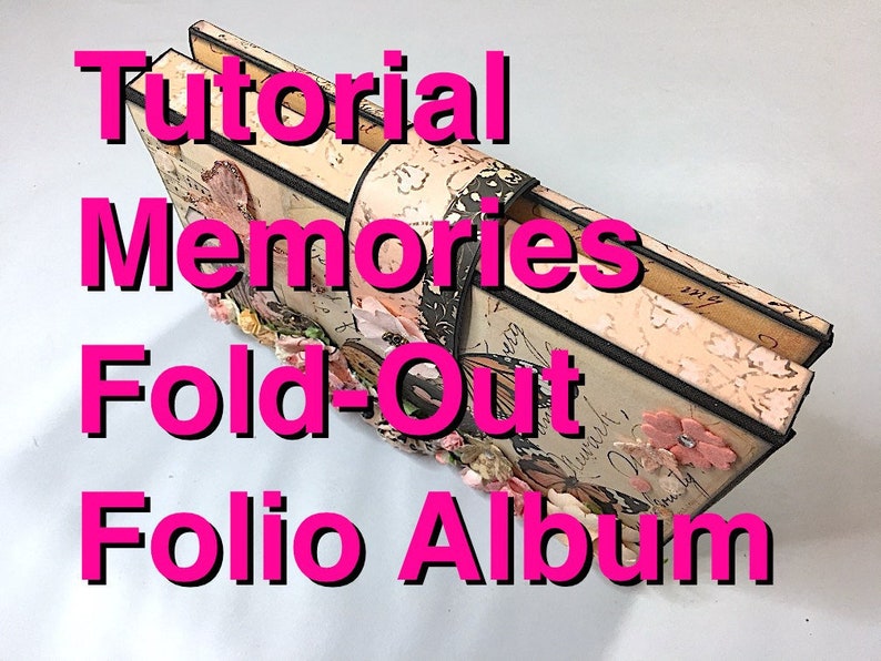 Tutorial 27: Fold-Out Folio Album 'Memories' image 1