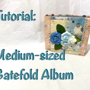 Tutorial #51: Medium-sized gatefold album + bonus cutting guide