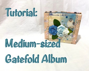 Tutorial #51: Medium-sized gatefold album + bonus cutting guide