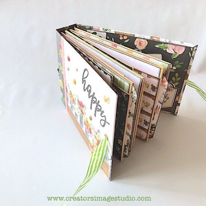 Tutorial 38: Double Take a mini album for 4x6 pictures image 3