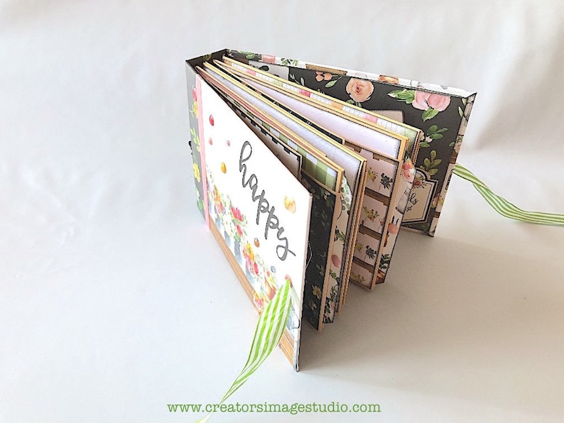 Tutorial 38: Double Take a mini album for 4x6 pictures image 3