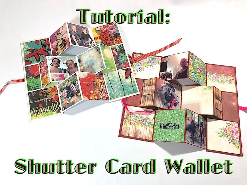 Tutorial 44: Shutter Card Wallet afbeelding 1