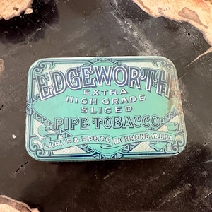 Lata de tabaco para pipa Edgeworth vintage de calidad extra alta