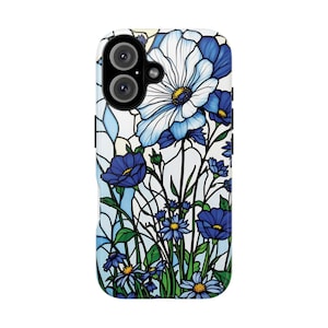 Floral Phone Case, Tough Cases, Durable Floral Design, Nature Lover Gifts, Smartphone Protector, Cute Floral Accessories