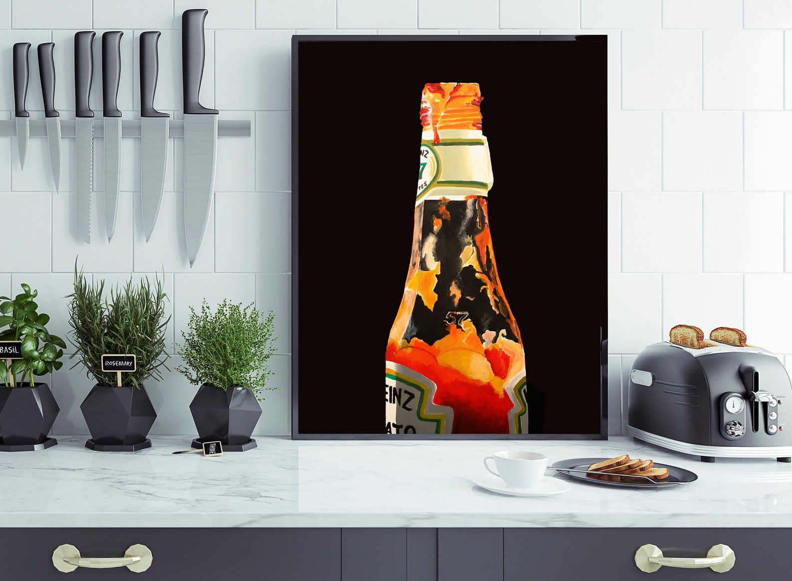 Poster Heinz Tomato Ketchup Bottle Ketchup Art - Etsy