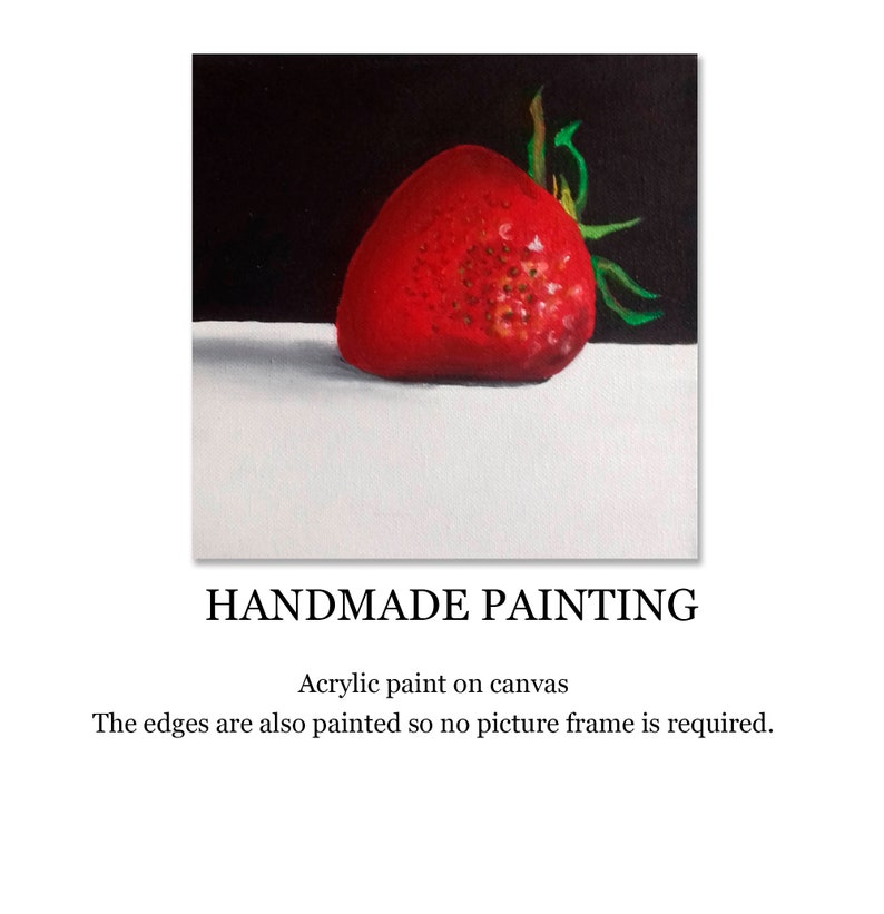 Fruit art Decorative painting Strawberry
