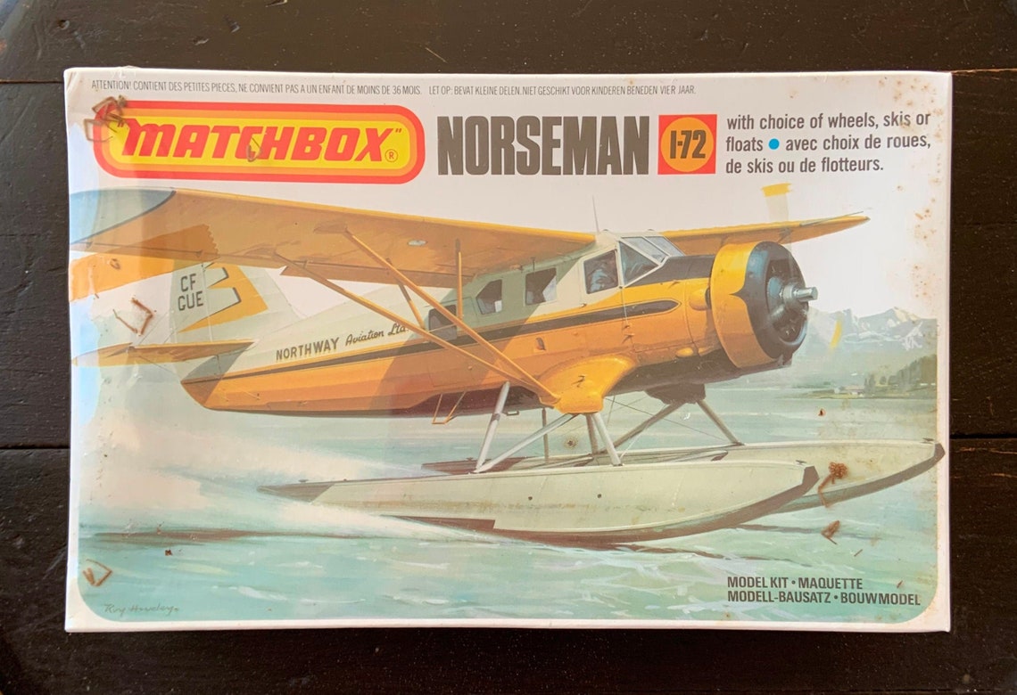 Matchbox Norseman 172 Model Airplane Plane Kit Northway Etsy