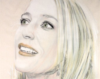 Portrait of Gillian Anderson