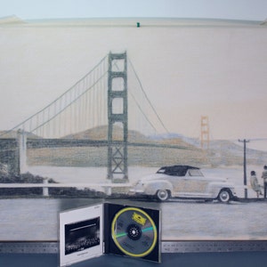 Drawing Of the Golden Gate Bridge from Fort Point, San Francisco. image 2