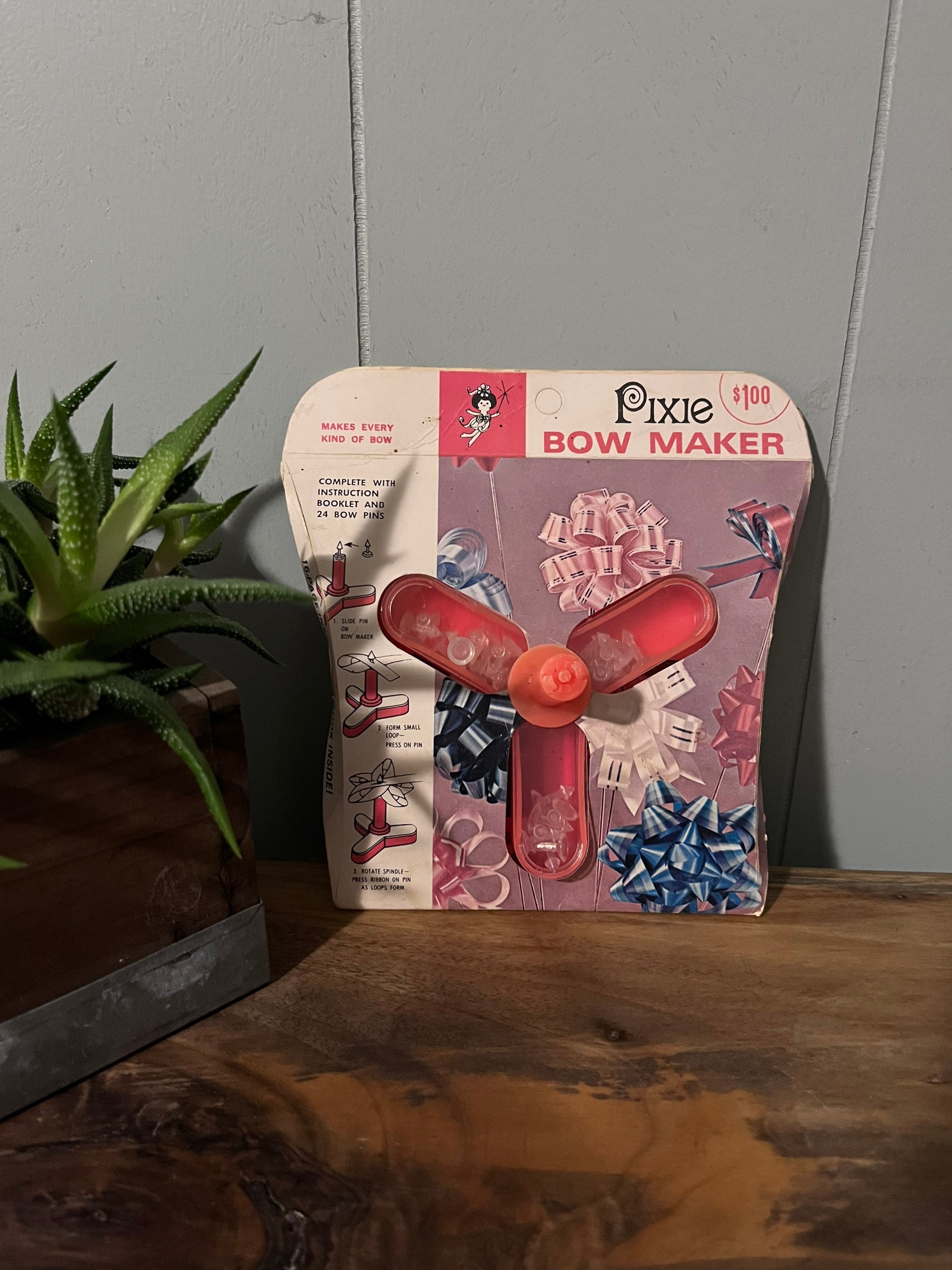 Vintage Pixie Bow Maker Magnif INC Makes Every Kind of Bow 24 Etsy